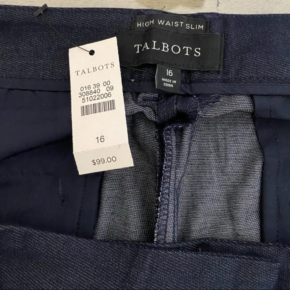 NWT Talbots Slacks - Picture 5 of 5